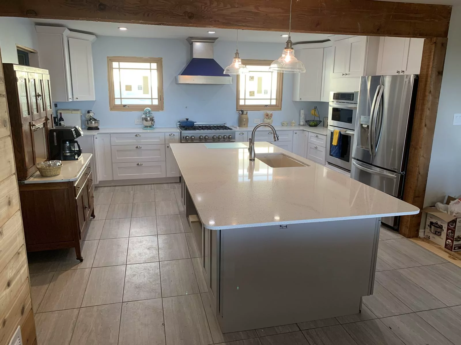 Farmhouse kitchen remodel by Flip Fixer